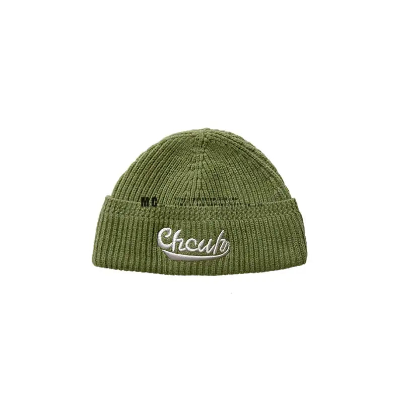 Embroidered Knitted Beanie