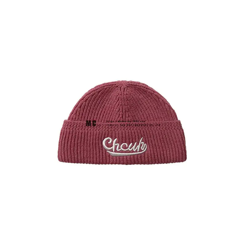 Embroidered Knitted Beanie