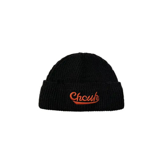 Embroidered Knitted Beanie