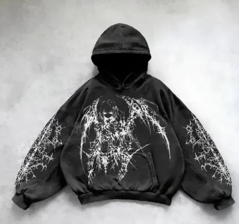 Washed Pullover Hoodie