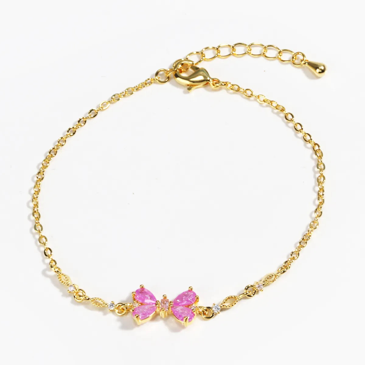 Rhinestone Chain Bracelet