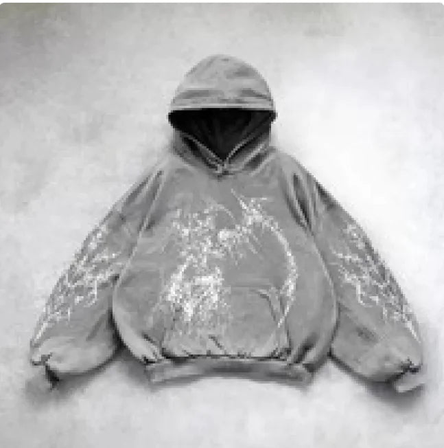 Hooded Y2K Streetwear Sweatshirt