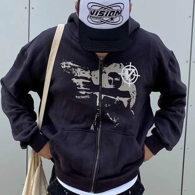 Y2K Grunge Hoodie