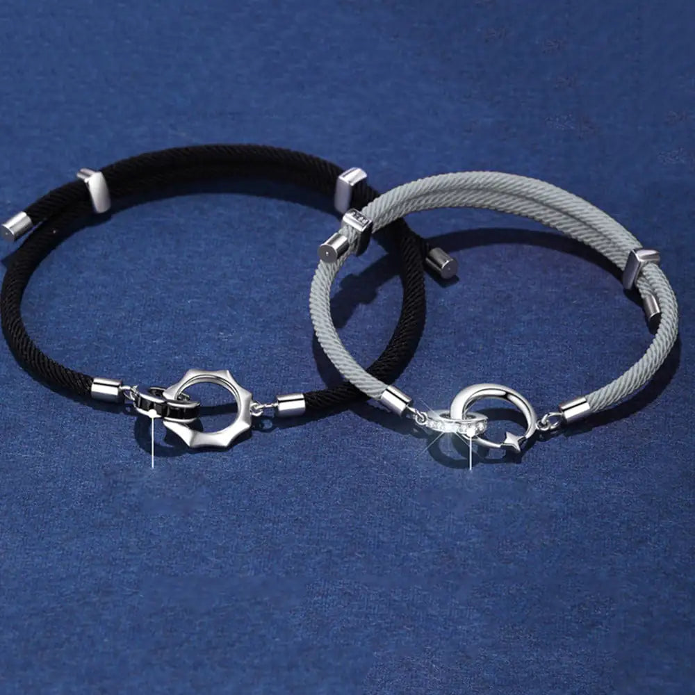 Sun Moon Couple Bracelet