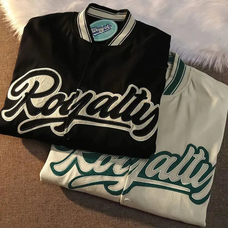 Y2K Oversized Bomber Jacket