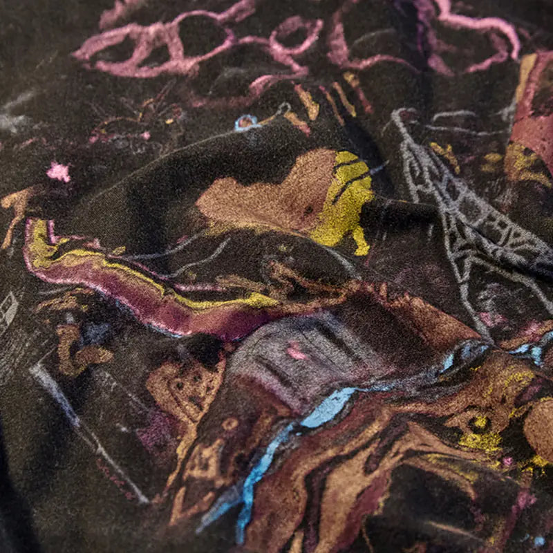 Y2K Vintage Style Loose Graphic T-Shirt