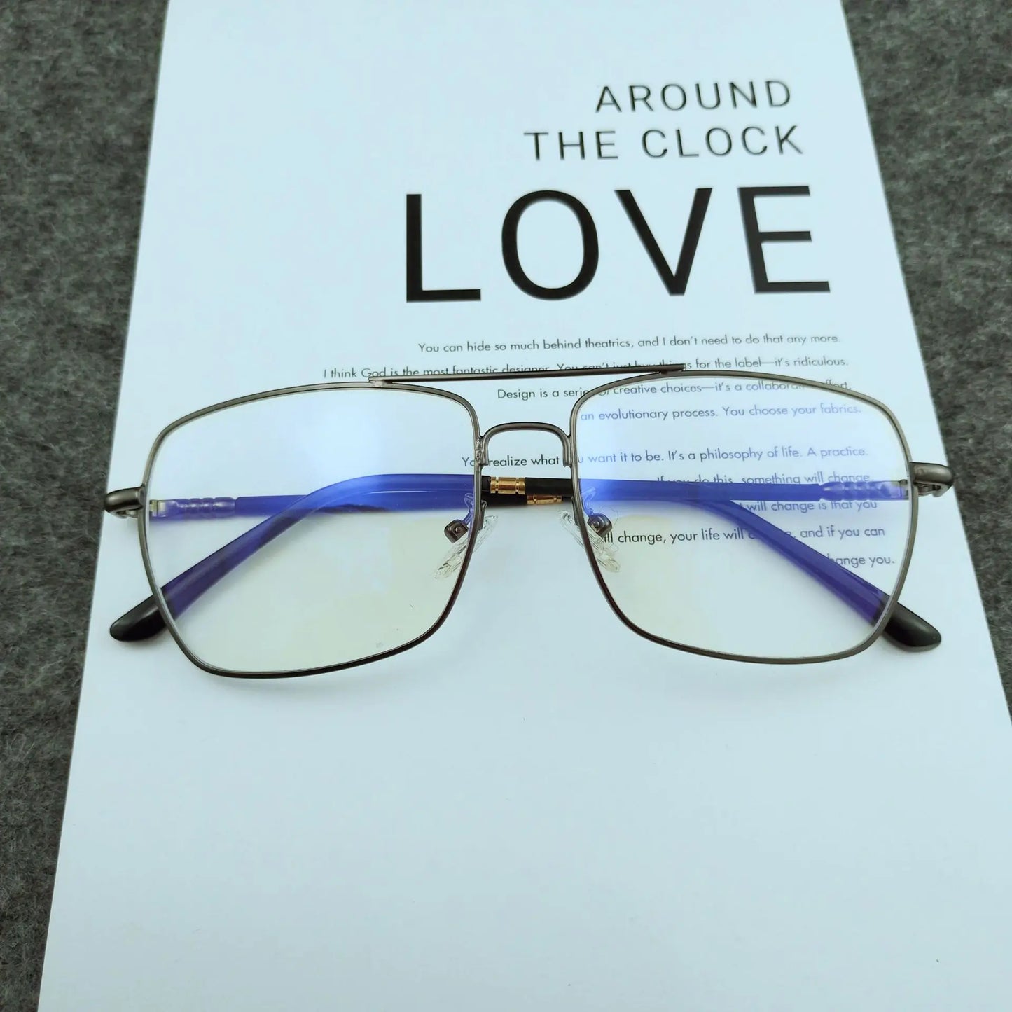 Retro Square Optical Glasses