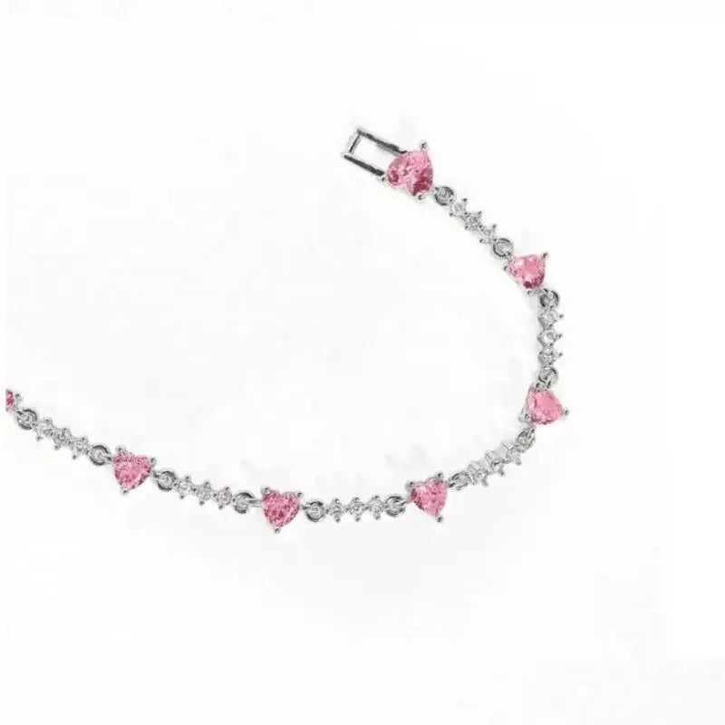 Rhinestone Chain Bracelet