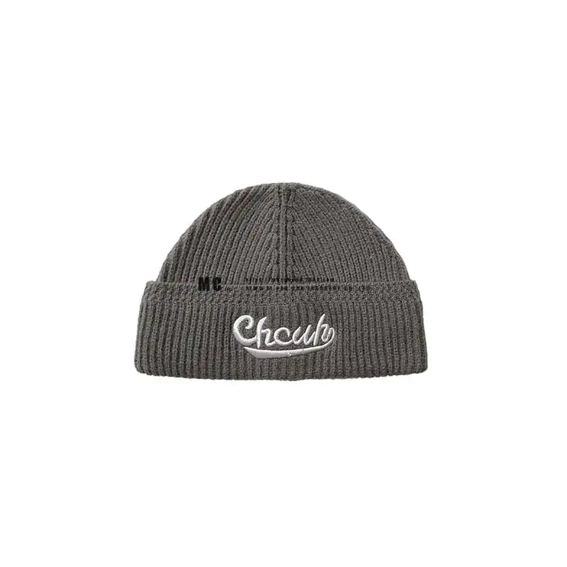 Embroidered Knitted Beanie