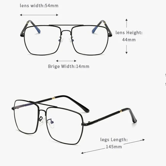 Retro Square Optical Glasses