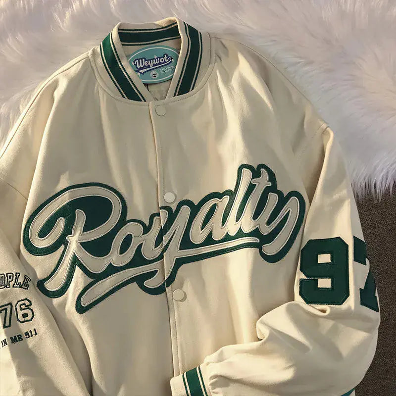 Y2K Oversized Bomber Jacket
