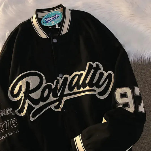 Y2K Oversized Bomber Jacket