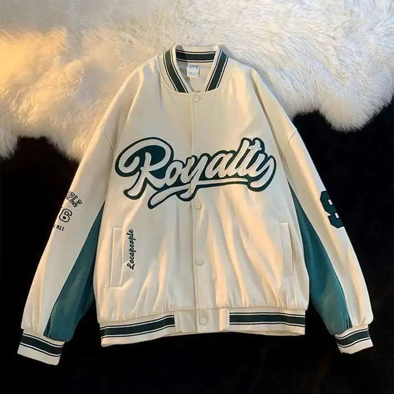 Y2K Oversized Bomber Jacket