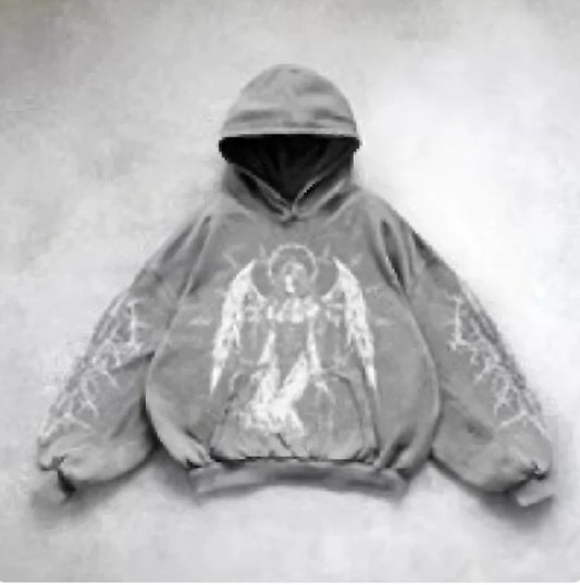 Hooded Y2K Streetwear Sweatshirt