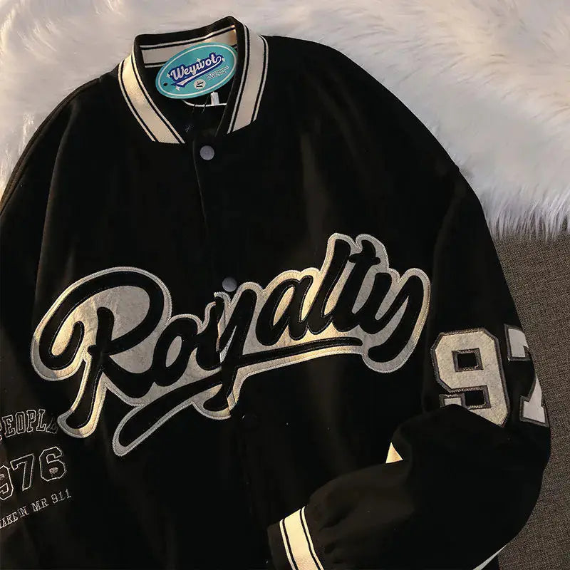 Y2K Oversized Bomber Jacket