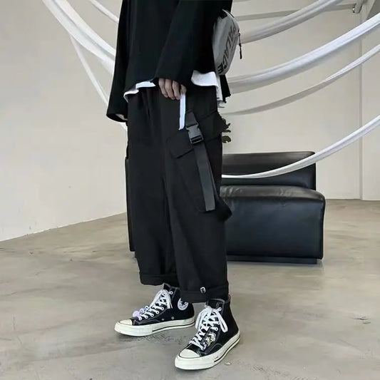 Korean Loose Fit Overalls